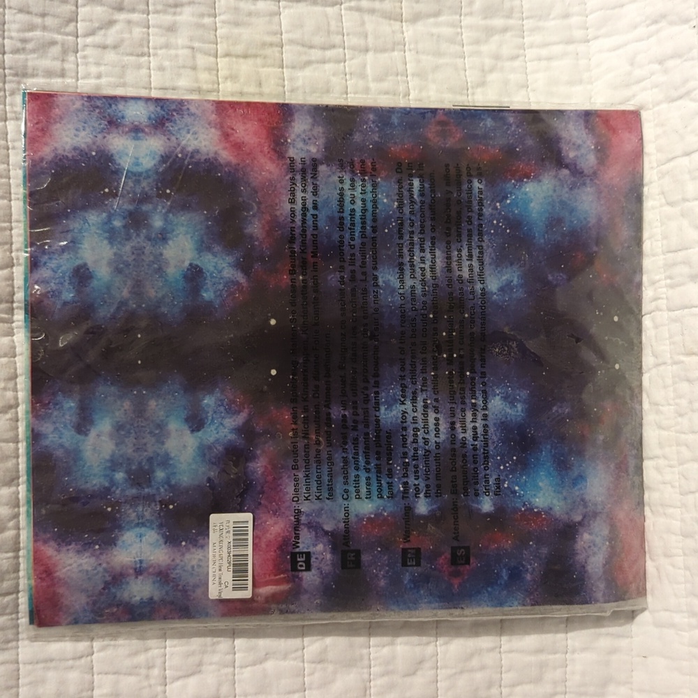 6x assorted galaxy vinyl heat transfer papers